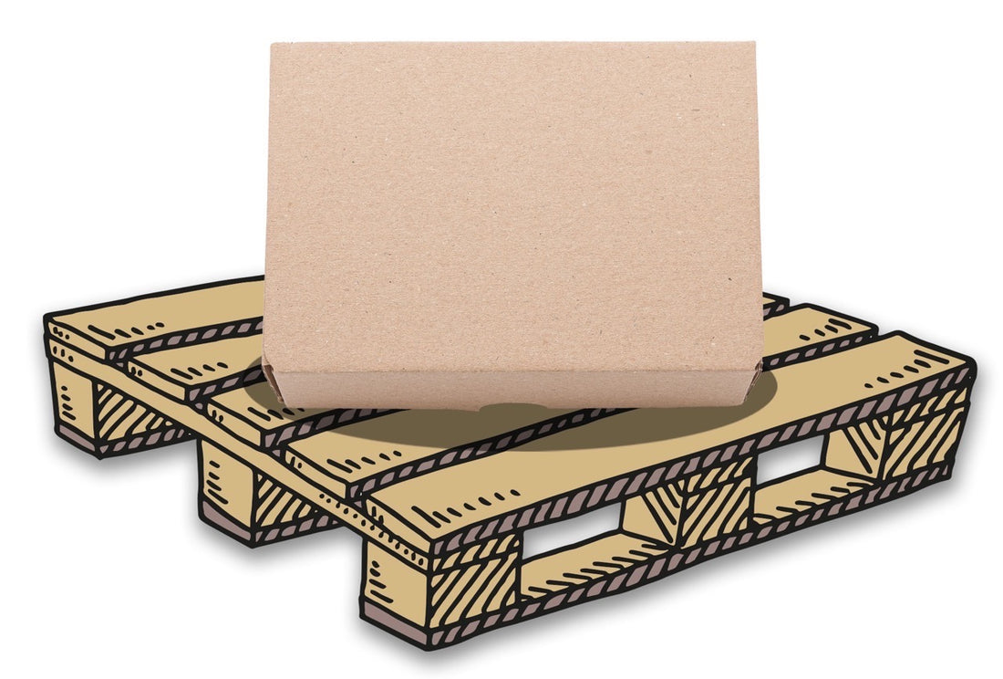 4.000 Stück 6er EckPack neutral, auf Palette