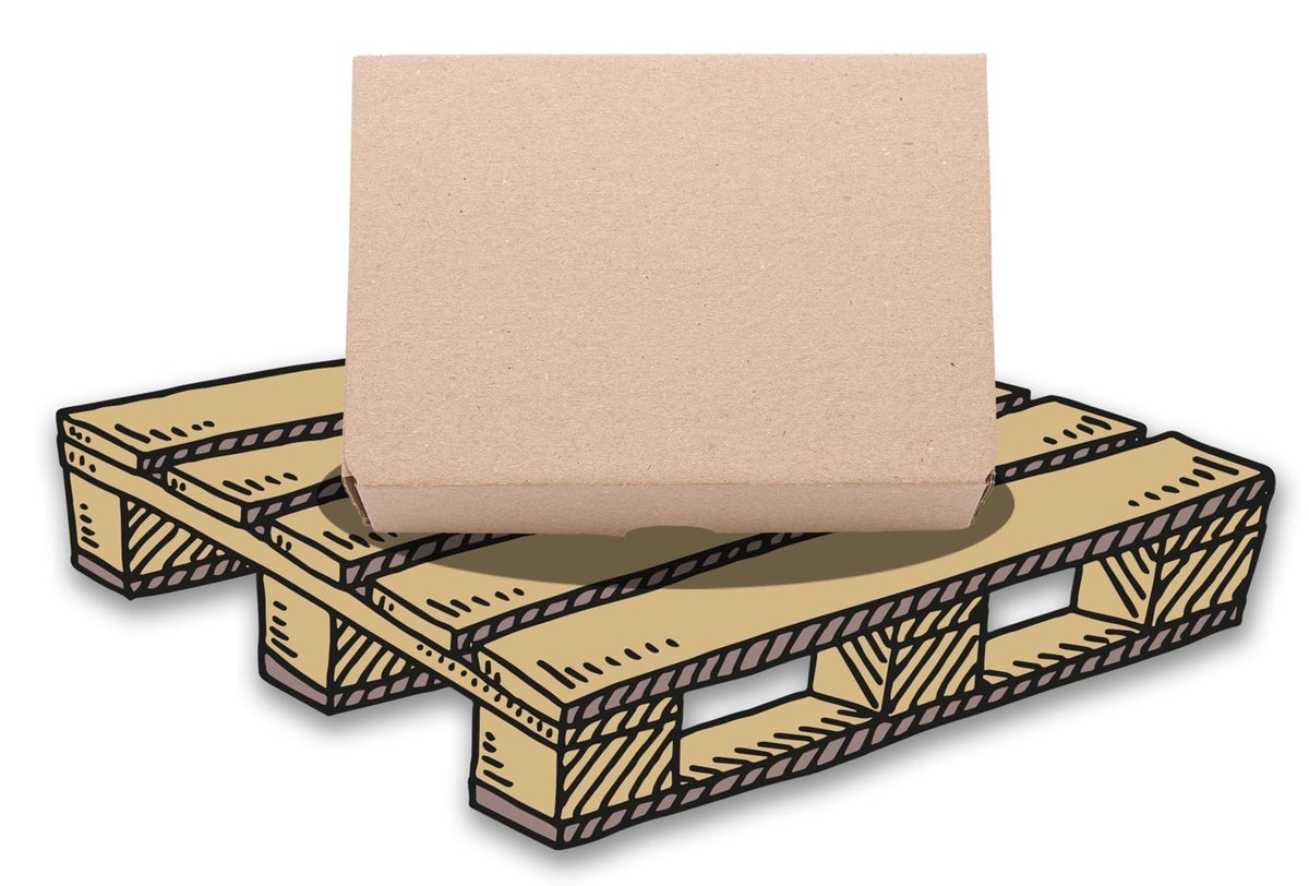 4.000 Stück 6er EckPack neutral, auf Palette