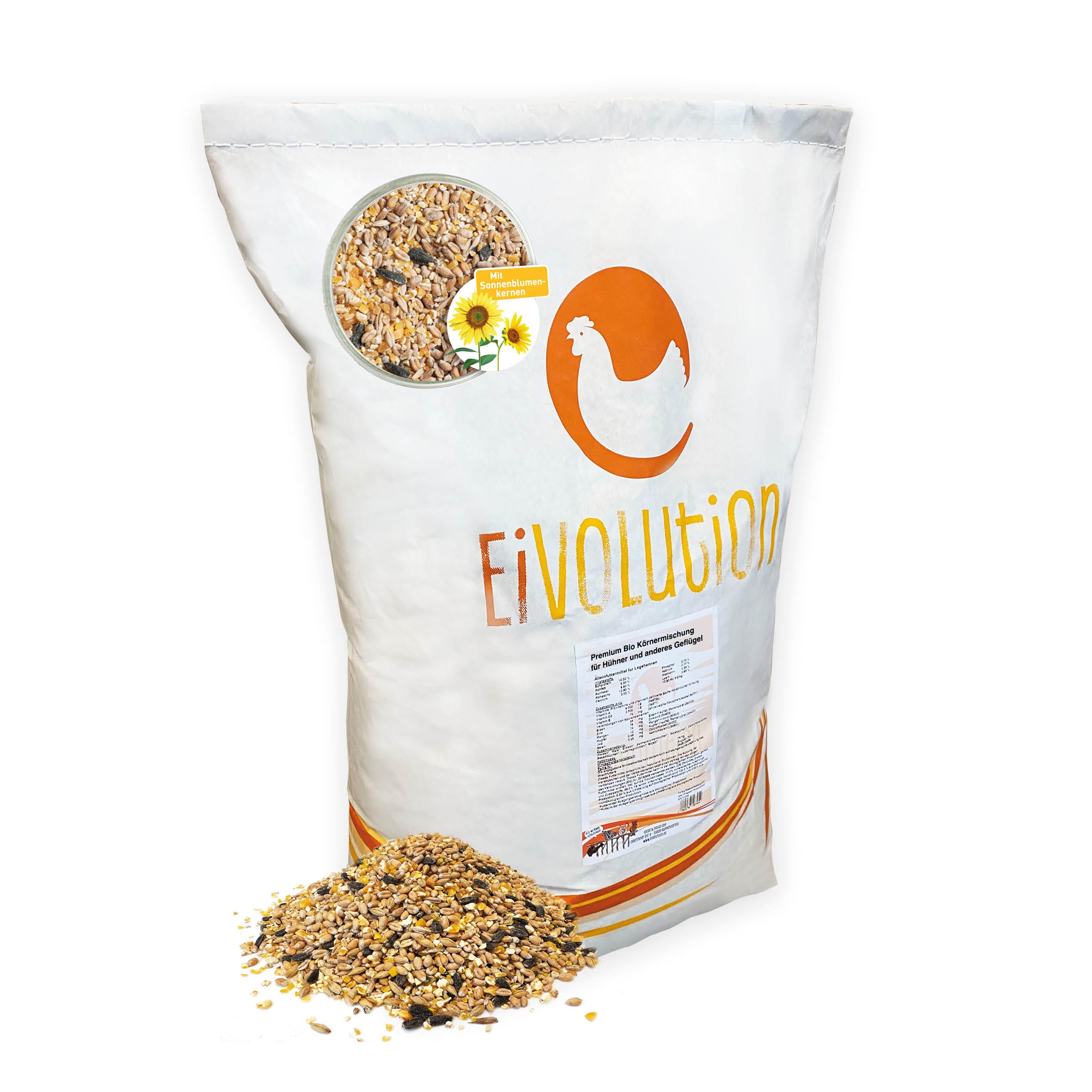 Premium Bio Körnermischung - Naturland zertifiziert, 14kg.