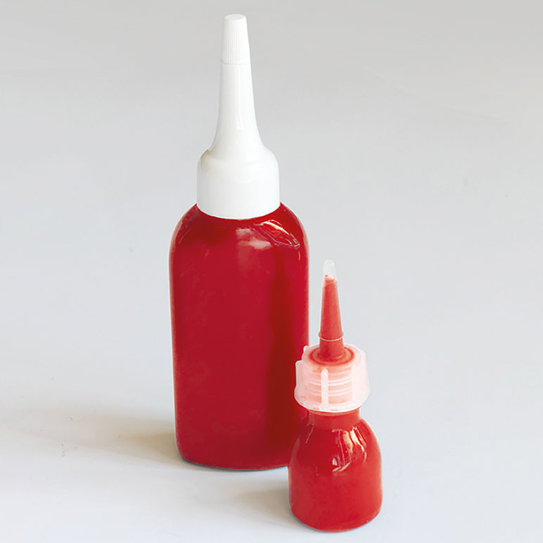 Nachfülltinte für Eierstempel zur Eierkennzeichnung (Egg-Flex), 10 ml und 50 ml, rot