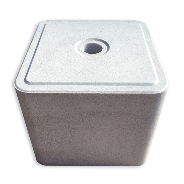 Mineral-Leckstein für Schafe, Schweine etc., Frontalaufnahme