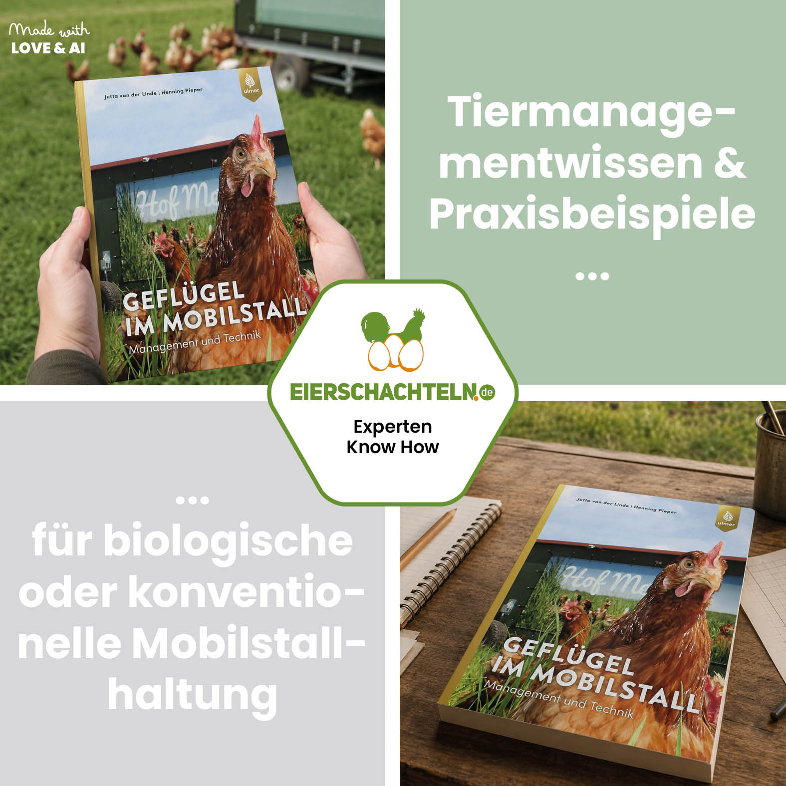 Buch „Geflügel im Mobilstall – Management und Technik“