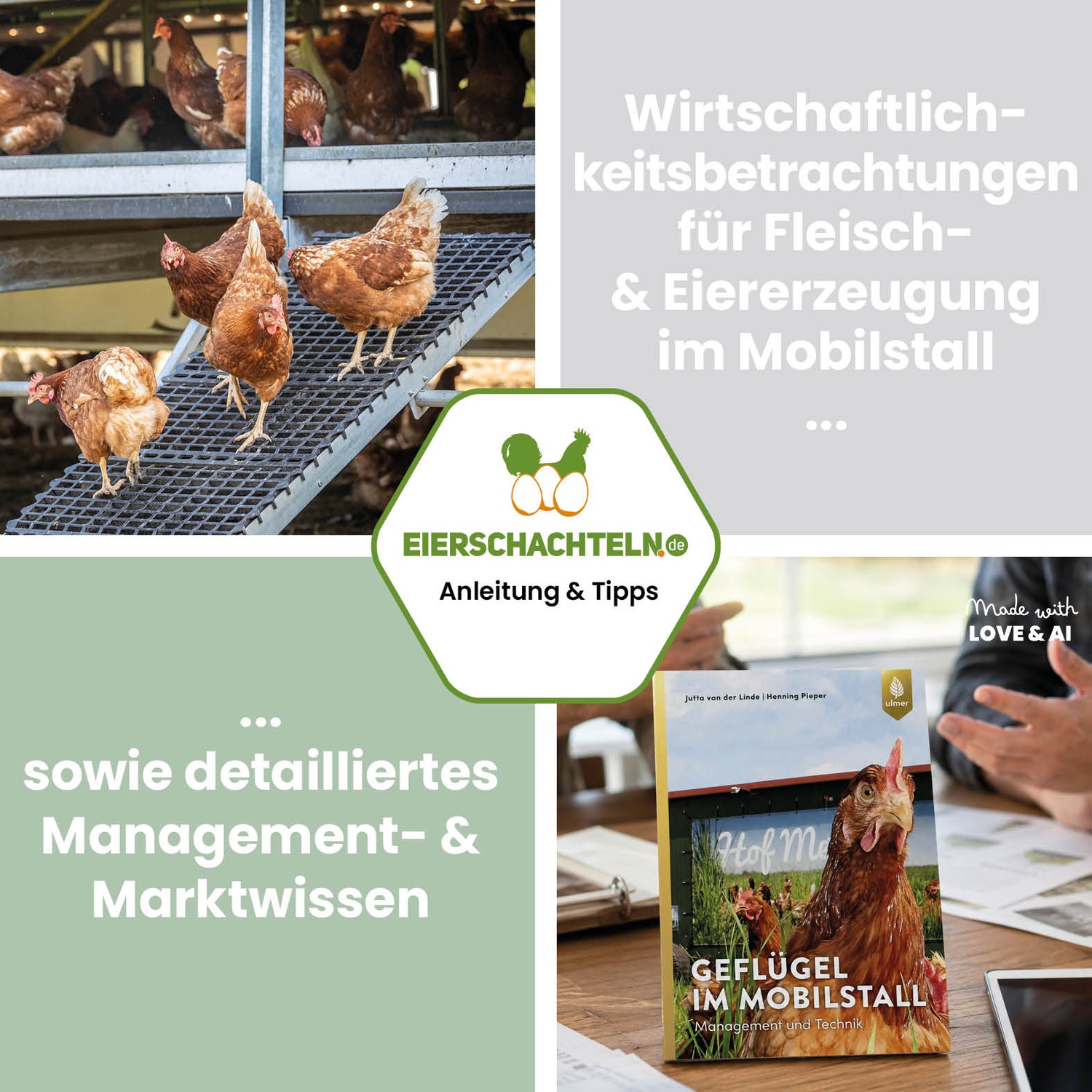 Buch „Geflügel im Mobilstall – Management und Technik“
