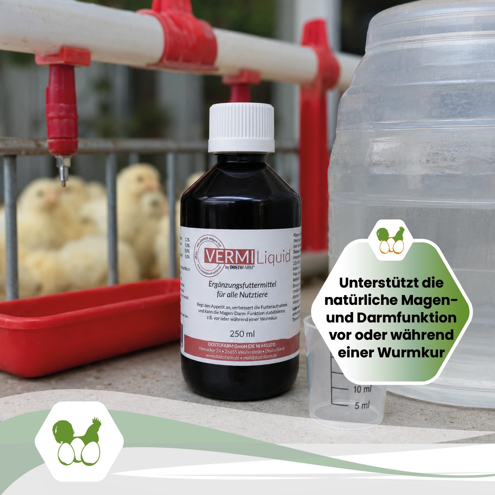VERMI Liquid – Pflanzliche Ergänzung für ein ausgewogenes Darmmilieu
