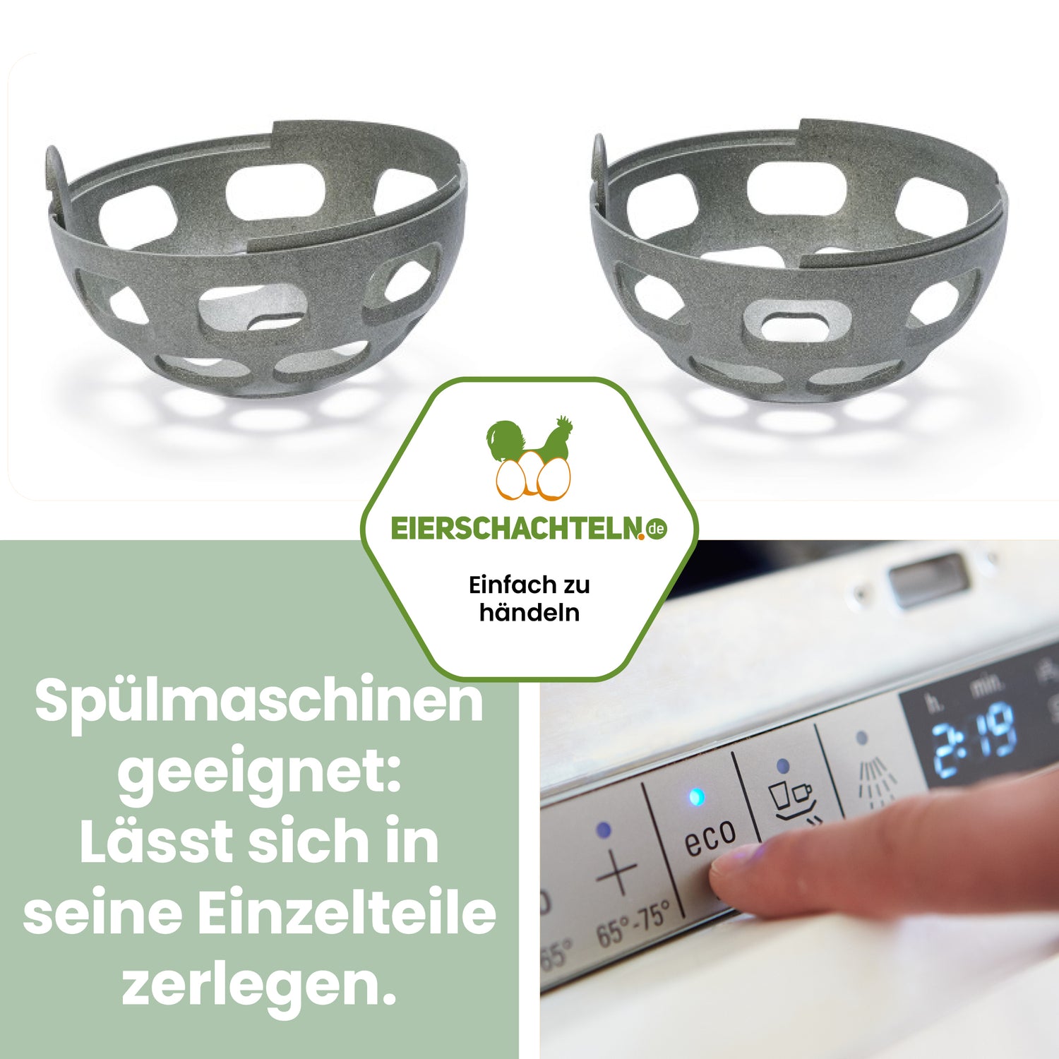 Snackball Beeztees "Spülmaschinen geeignet: Lässt sich in seine Einzelteile zerlegen." 
