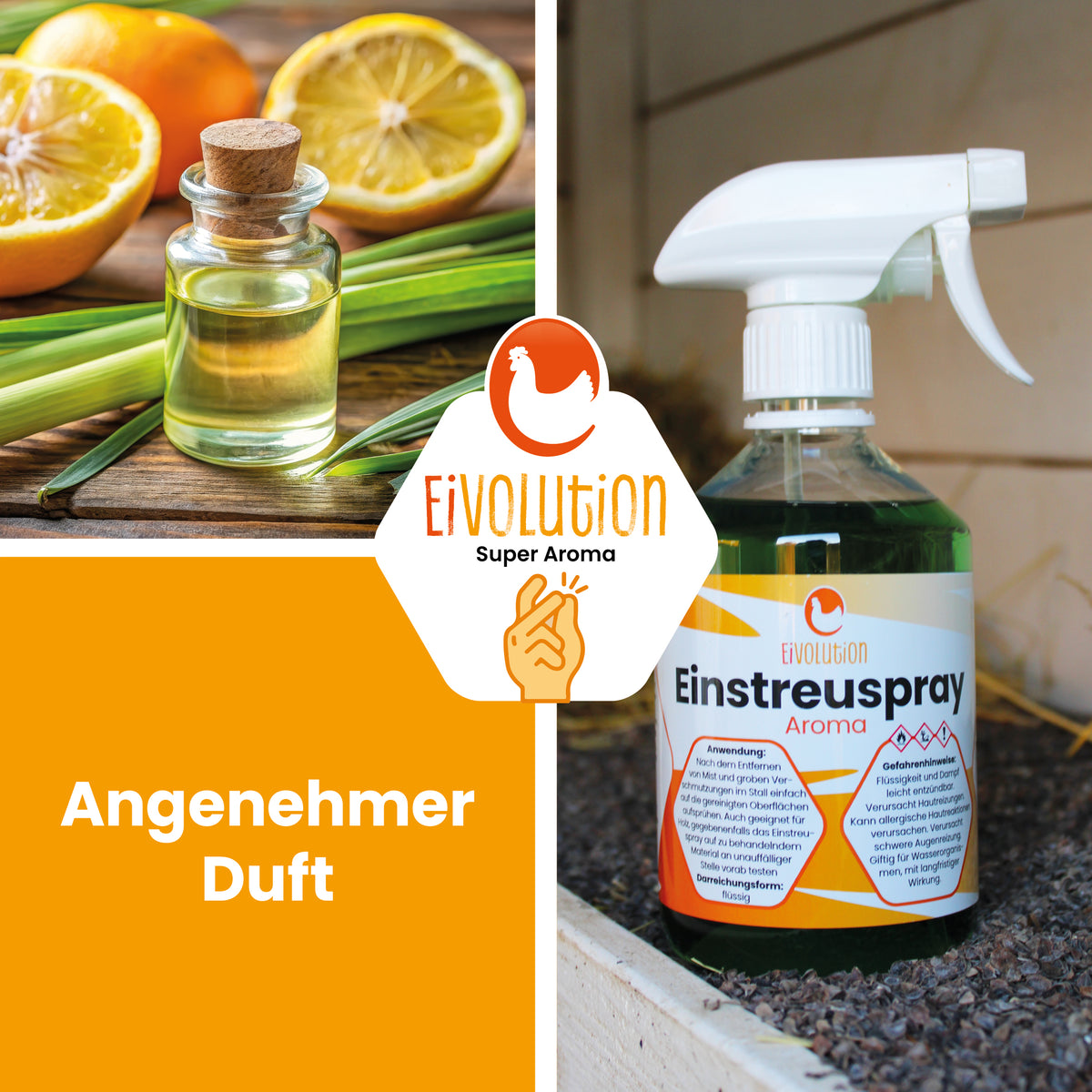 Einstreuspray "Angenehmer Duft"