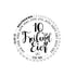 Eierschachtel-Stempel "Haltbar bis" 10  Freiland-Eier