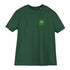 Naturland T-Shirt gerade Passform, grün - mit Naturland Logo
