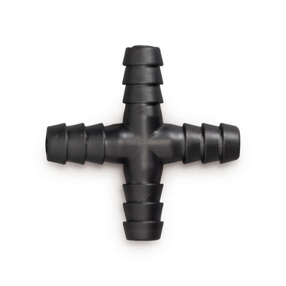 10 mm Schlauchverbinder für automatisches Tränkensystem, Kreuz Verbindung