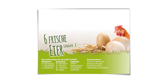 6er Thermoetiketten neutral – individualisierte Etiketten schnell herstellen