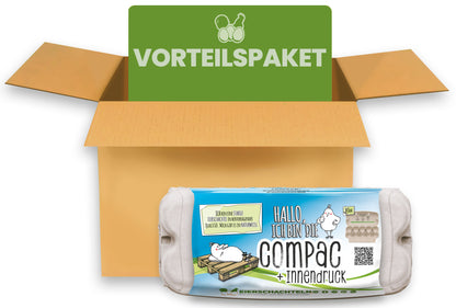 10er ComPac mit Innendruck und eigenem Etikett - 390 Stück Vorteilspaket