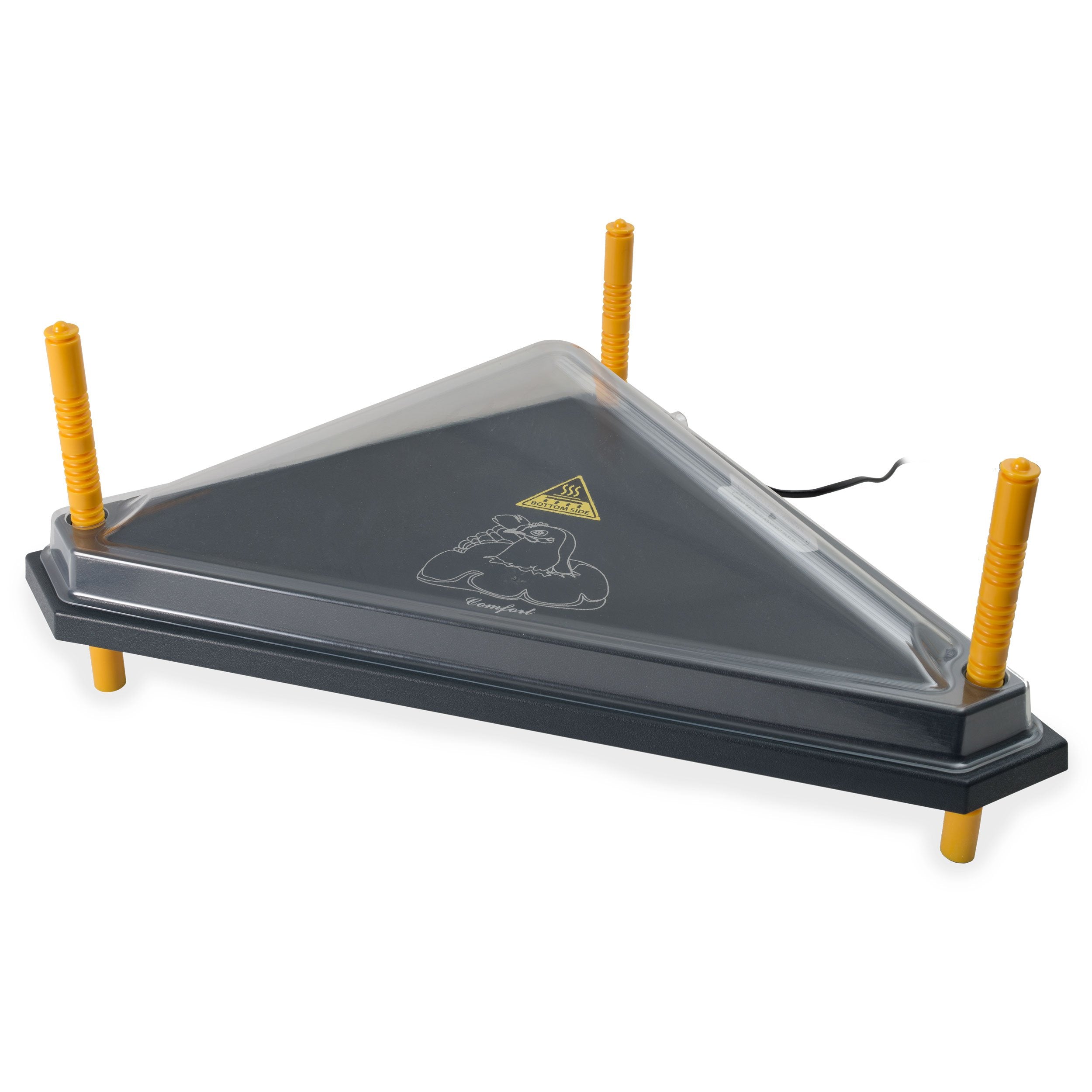 Schutzhauben für Kükenwärmeplatten Dreieck 40 cm