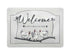 Dekoschild designed by Hühnergeschichten "Welcome"