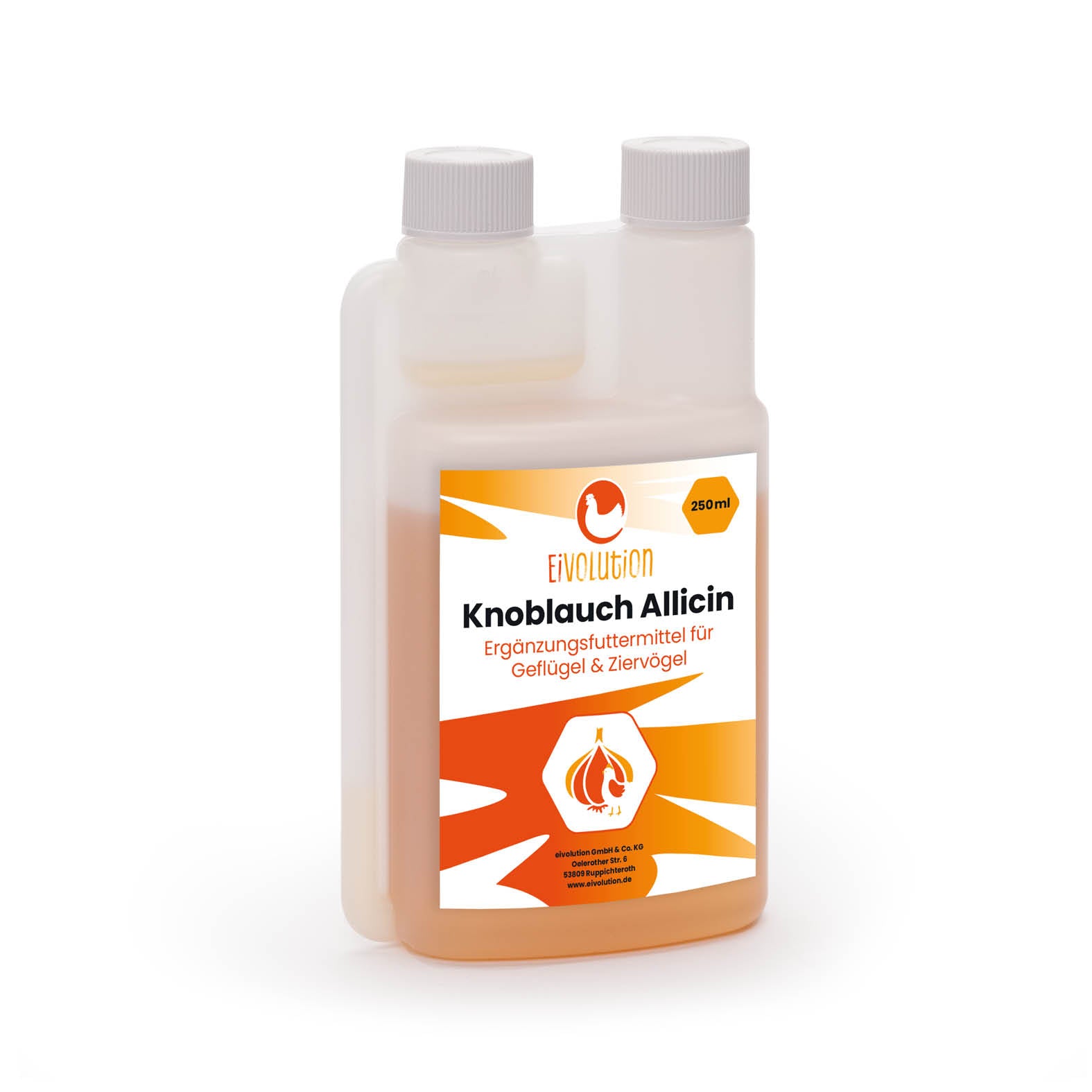 Eivolution Knoblauch Allicin Tränkenzusatz für Geflügel