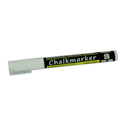Weißer Kreidemarker 1 mm für Tafelbeschriftung &amp; Kistenschilder