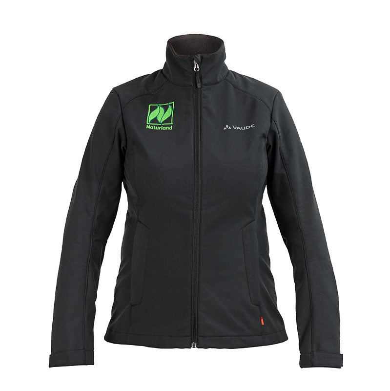 Damen Softshell-Jacke, mit Naturland-Logo