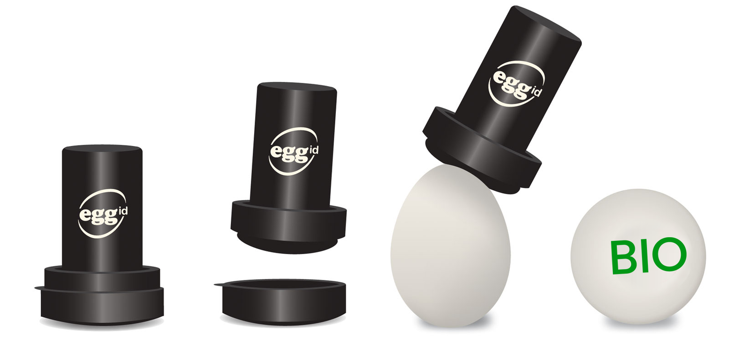 Eierstempel "BIO"