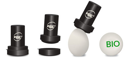 Eierstempel "BIO"