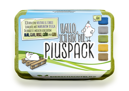  6er PlusPack mit eigenem Etikett, grün