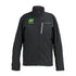 Herren-Softshell-Jacke – 100 % winddicht, mit Naturland-Logo