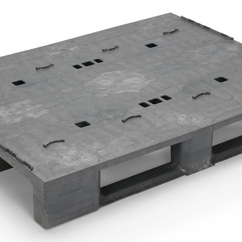 Kunststoffpaletten für Eier – lebensmitteltauglich, wiederverwendbar, Nahaufnahme