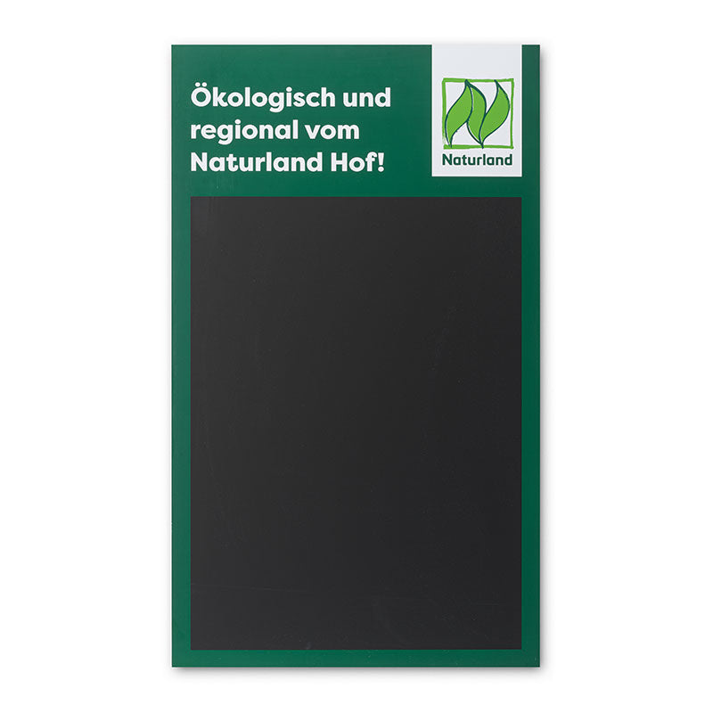 Kreidetafel Naturland – einzeln oder als Ersatztafel für den Aufsteller