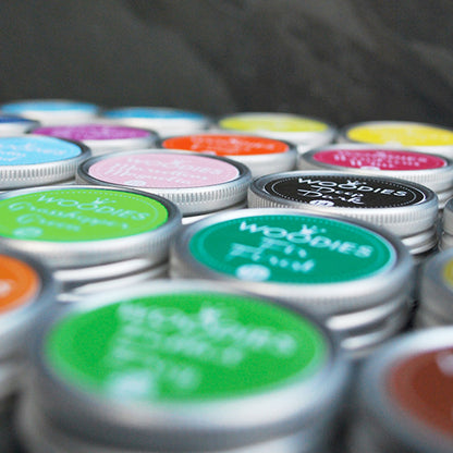 Woodies-Stempel, verschiede Farben 